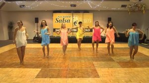 NZSO2016    Sweet Azucar! Ladies Bachata Team   Open Latin Shines Teams 1
