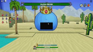 Roblox Terraria Clicker | Deal with Strong Terraria Bosses!