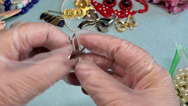 Распаковка винтажных украшений. Броши Vintage #13