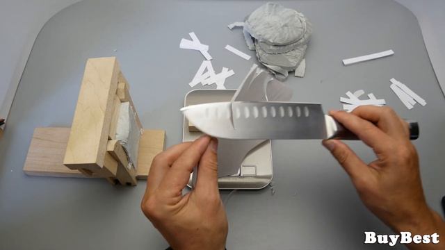 Какой оптимальный УГОЛ ЗАТОЧКИ для кухонных ножей | ТЕСТ угла заточки ножей - 30 градусов. смотреть онлайн