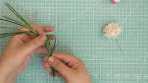 Берграсс из фоамирана трава зелень