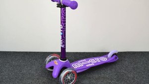 Детский самокат Mini Micro Deluxe Purple | Распаковка | Обзор | Unboxing | Review