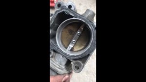 OPEL ZAFIRA .очистка дроссельной заслонки .