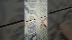 укладка плитки сверху вниз