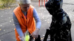 Пейнтбол Заряд оружия.