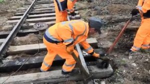 Ремонт железнодорожного пути