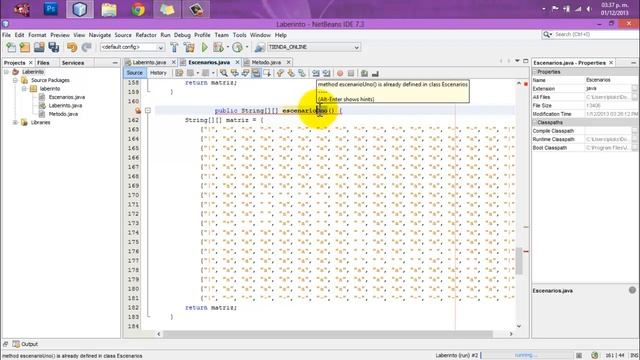 Laberinto con recorrido automático y manual - Código Java descarga смотреть онлайн