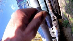 как заварить отверстие в трубе на "потолке"