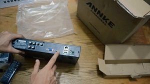 Распаковка видеорегистратора DVR и 4 камеры с Aliexpress система видеонаблюдения