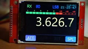 Синтезатор Si5351 с TFT ILI9341