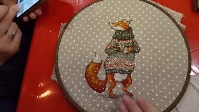 Выставка вышитых картин. Встреча вышивальщиц. Коломна 11.11.2023