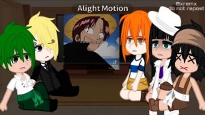 Pre Time Skip Straw Hats Reacts To Luffy | ??/?? | 1/2 | One Piece Gacha Club | Past Straw Hats