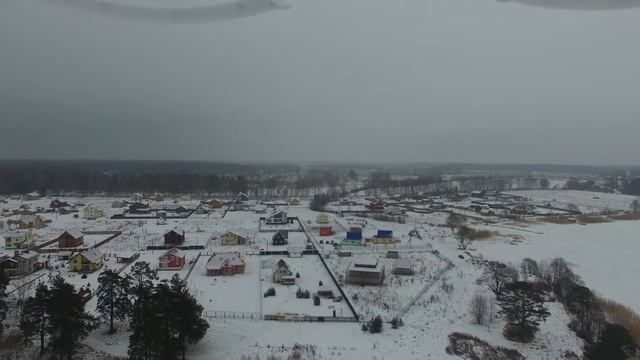 Коттеджный комплекс "Озеро Врево" Февраль 2017 часть 1 смотреть онлайн