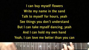 Miley Cyrus - Flowers | Karaoke Guitar Instrumental