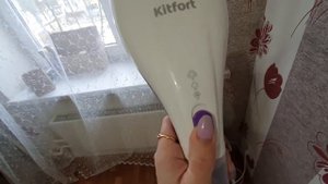 Отпарили всё, что можно! обзор на ручной отпариватель kitfort kt-946-1 #kitfort #китфорт