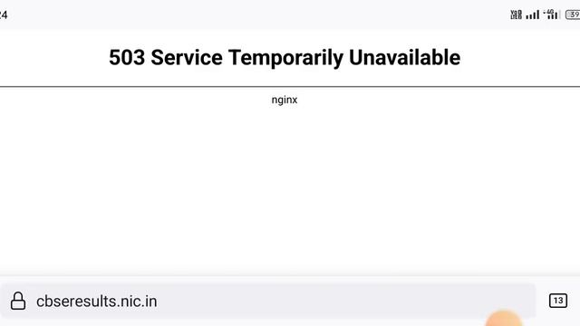 Cbse Board Results Update new errors, how to fix 503 service Temporarily Unavailable смотреть онлайн