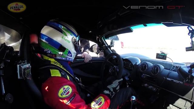 Самый быстрый автомобиль в мире Hennessey Venom GT смотреть онлайн