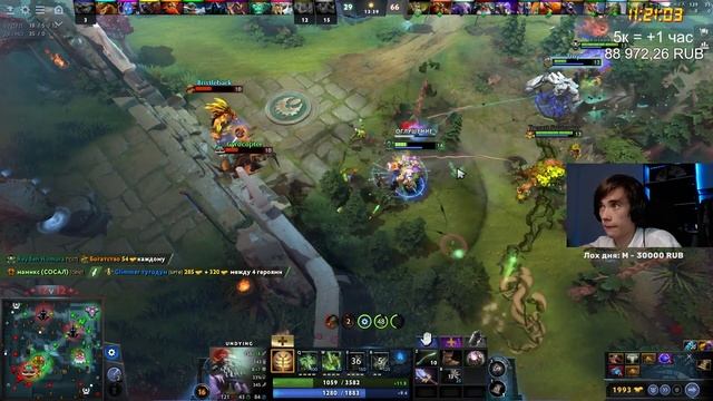 Дедодед сыграл против 23 хейтеров И ПОБЕДИЛ | Dota 12x12 смотреть онлайн