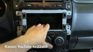 Suzuki Grand Vitara как снять штатную магнитолу + установка магнитолы Android