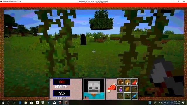 Minecraft java Edition 3D!! It's like doom style!!!! смотреть онлайн