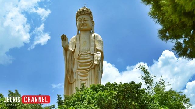 Kaohsiung Taiwan | Fo Guang Shan Ksitigarbha Shrine | Thousand Buddha Temple | Taiwan Travel смотреть онлайн