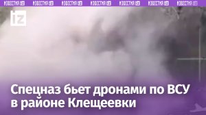 Спецназ бьет дронами по ВСУ у Клещеевки: националист предпочел сдаться / Известия