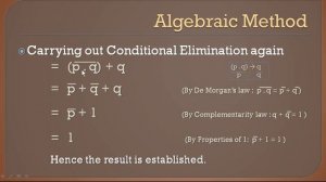 #6 Drawing Conclusion Using Algebraic Method | Boolean Algebra | ISC