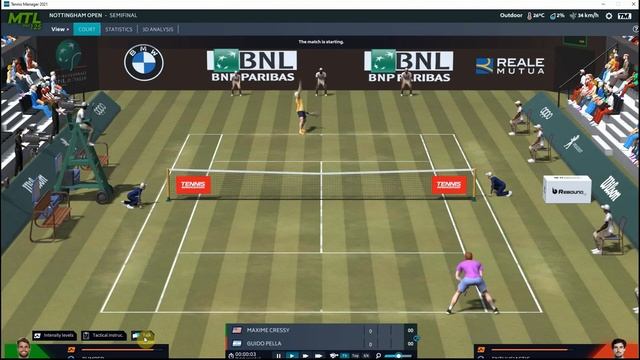 Tennis Manager 2021 - 2022 Clay and Grass Court Seasons (Ep 9) смотреть онлайн
