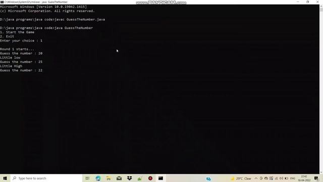Oasis Infobyte Internship | Task-2 | Java Development | Number Guessing Game #oasis_infobyte #task2 смотреть онлайн