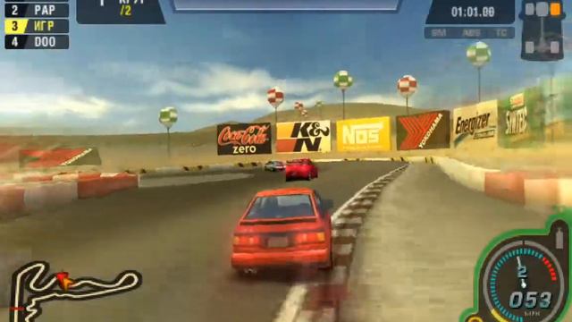 Need for Speed: ProStreet PPSSPP v.1.0.1 on Nvidia Shield Tablet (Android) смотреть онлайн