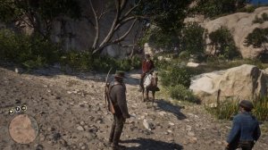 Red Dead Redemption 2-болтовая винтовка во 2 главе.