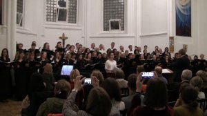 Nicole sings Куда Уходит Детство with the Moscow International Choir
