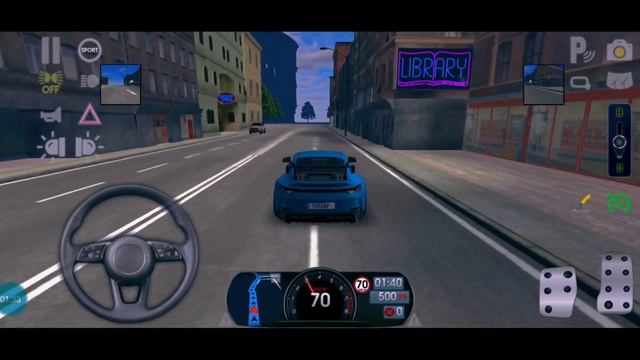 Driving Porsche in Rome || Driving School sim || Gameplay #7 смотреть онлайн