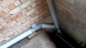 Правильный уклон конализация монтаж трубы