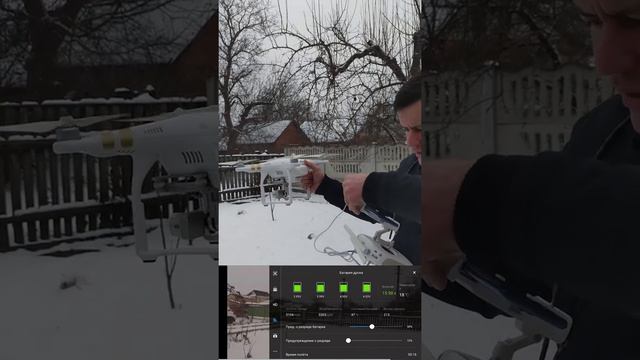 Запуск дрона DJI Phantom 3 Pro смотреть онлайн