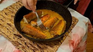 Рыба по - еврейски. Простой рецепт вкусной, сочной рыбы на сковороде!