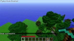 [MineCraft Tutorial] Making Mountains with WorldEdit