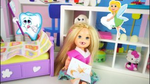 Куклы #Барби Мультик Девочка Алиса идет к Стоматологу Игрушки Для девочек