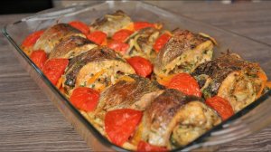 Обожаю этот рецепт запеченной  рыбы! Отличный рецепт в ВАШУ копилку