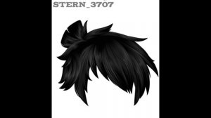 Обработка черных волос за одну минуту!) _Gacha_