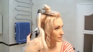 Красивые Локоны / Крутим Волосы Плойкой.