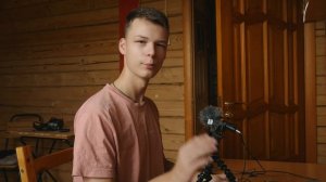 ОБЗОР И ТЕСТ бюджетного Микрофона Comica CVM-VM10 PRO//Поездка в Москву и поход по Лобне.