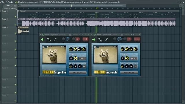 Meowsynth & Почему котикам компьютеры не нравятся (mashup)
