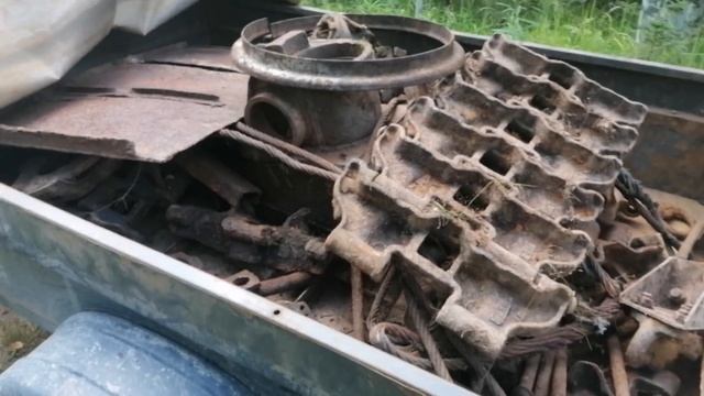 6 ТОНН За три выезда! Нашли ГУСЕНИЦУ! смотреть онлайн