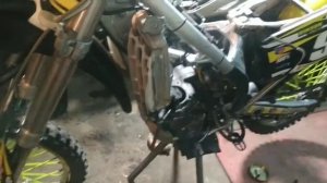 Suzuki RM-Z 250 клин двигателя. (Часть 1)