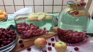 Компот из крыжовника с яблоками на зиму. Компоты на зиму без стерилизации