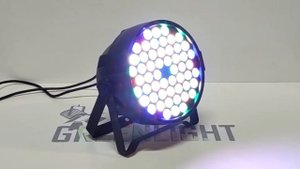 Светодиодный прожектор LED PAR 54x3 RGBW