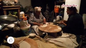 Юфка (лаваш) в турецкой деревне на ДРОВАХ/как хранить ЮФКУ?