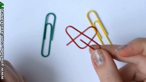 Как сделать СЕРДЦЕ из СКРЕПКИ / Поделки на 14 ФЕВРАЛЯ