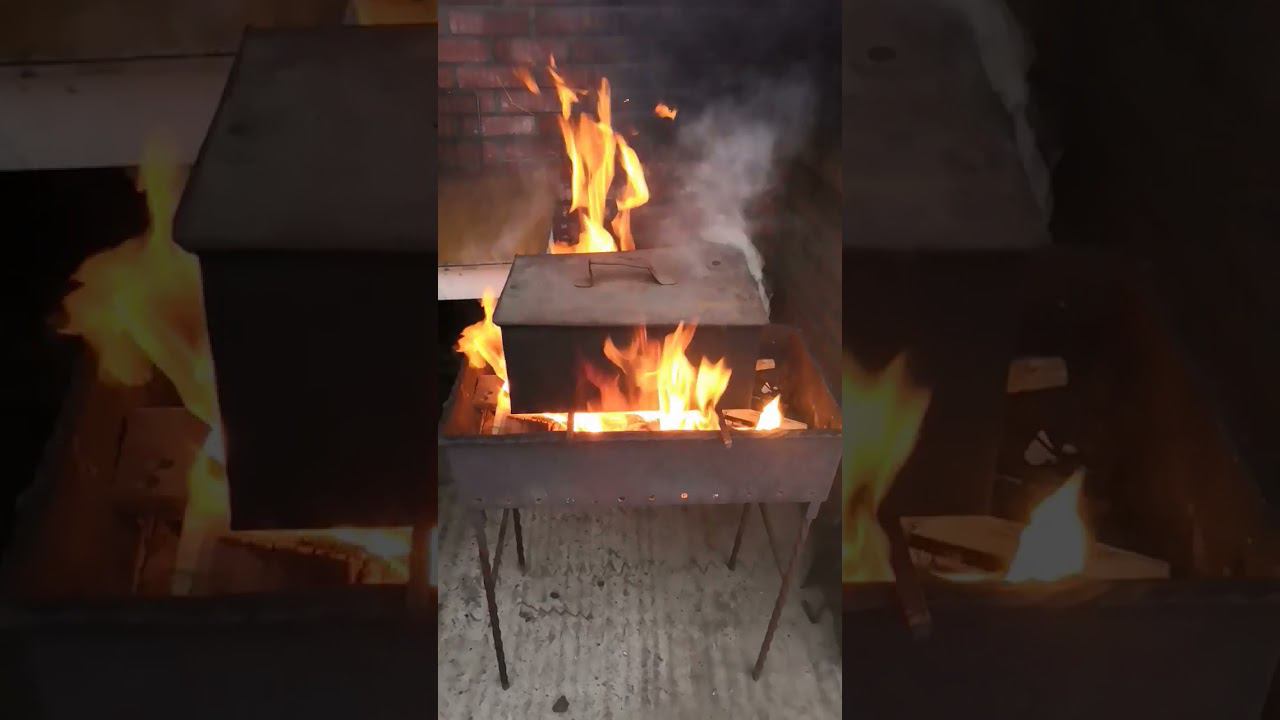 Быстрое горячее копчение!